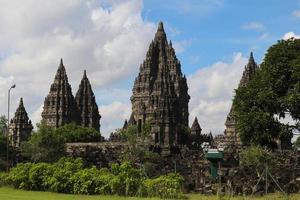 prambanan tempel in Yogyakarta Indonesië. UNESCO wereld erfgoed in Indonesië. de grootste Hindoe tempel foto