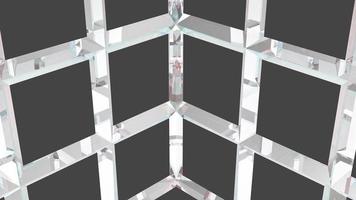 diamant 3d modern wireframe meetkundig structuur achtergrond foto