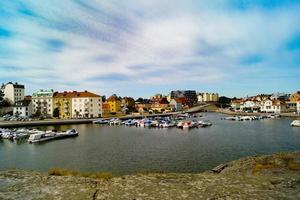 karlskrona is een haven stad in de zuidelijk Zweeds provincie van blekinge foto