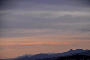 bewolkt lucht visie foto