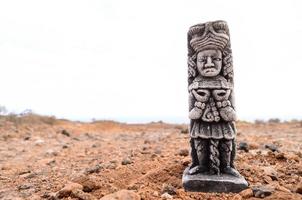 pre-columbiaans miniatuur Aan de grond foto