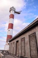 vuurtoren in de kanarie eilanden foto