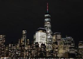 lager Manhattan horizon, nieuw york stad, nieuw york foto