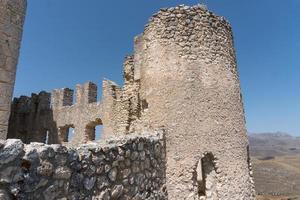 Rocca calascio ruïnes foto