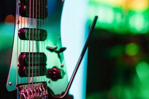 instelling omhoog gitaar audio verwerken Effecten en elektrisch gitaar foto
