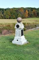 gedenkteken monument, gettysburg, vader foto