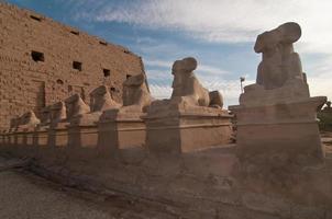 tempel van Karnak in luxe, Egypte foto