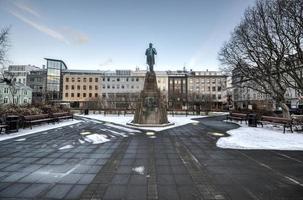 jon sigurdszoon in reykjavik, IJsland foto