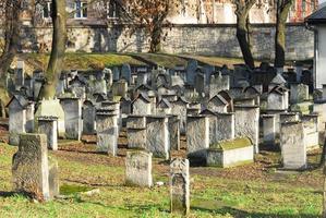 oud Joods begraafplaats, remuh synagoge, Krakau foto