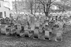 oud Joods begraafplaats, remuh synagoge, Krakau foto