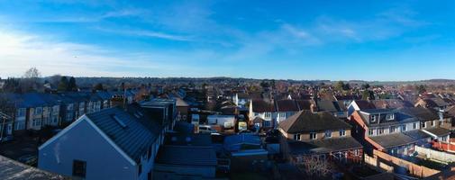 mooi antenne visie van stad luton stad van Engeland alleen maar voordat zonsondergang foto