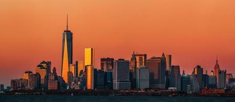 Manhattan skyline panorama foto