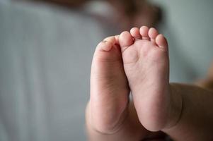 baby voeten close-up foto