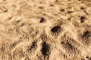 achtergrond met structuur van zand en duin in de zomer foto