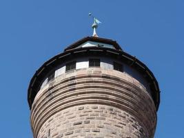 nuernberger burg kasteel in nuernberg foto