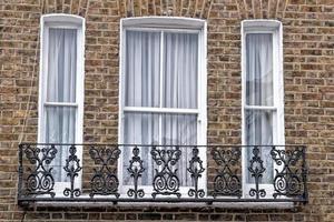 portobello weg Londen straat kleurrijk gebouwen foto