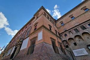 bologna piazza maggiore accusio paleis plein visie foto