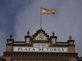 Madrid plein de toros stier vechten historisch arena las ventas foto