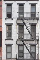 nieuw york Manhattan gebouwen detail van brand trappenhuis foto
