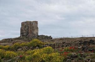 Sardinië Romeins kasteel nuraghe toren foto