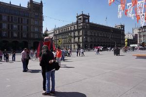 Mexico stad, Mexico - november 5 2017 - dag van dood viering foto