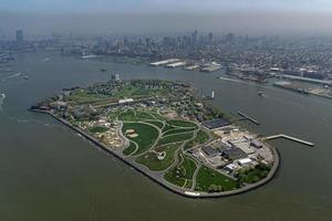 gouverneur eiland Manhattan antenne visie nieuw york foto