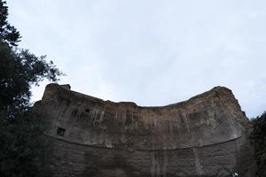 Rome, Italië. november 22 2019 - bad van diocletiaan in Rome foto