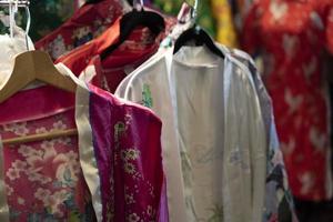 veel Japans kimono jurk Bij de markt foto