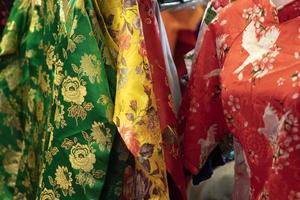 veel Japans kimono jurk Bij de markt foto