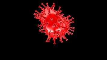 3d renderen corona virus covid-19 pandemisch foto