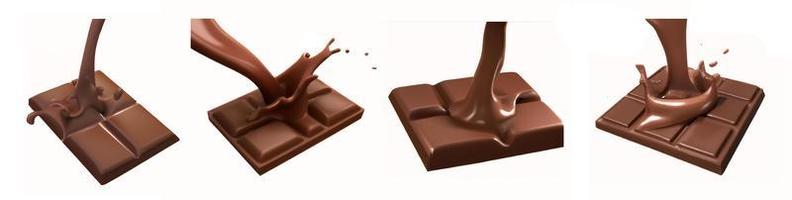 chocola plons set. foto