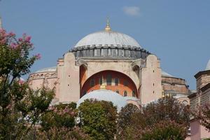 hagia sophia in Istanbul, turkiye foto