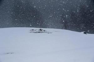 winter landschap in oostenrijks Alpen foto