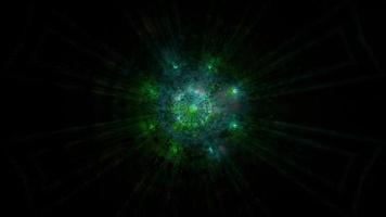 donkerrood groen lichteffecten 3d illustratie achtergrondbehang kunstontwerp foto