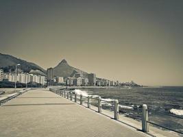 Sea Point strandpromenade in Kaapstad Zuid-Afrika. foto