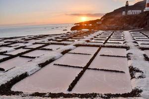 salinas jachthavens, la palma, kanarie eilanden foto