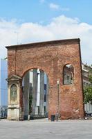 kolommen van san lorenzo in Milaan foto