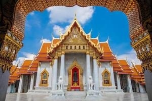 bangokok, Thailand, 2020 - wat benchamabophit, dusit wanaram foto