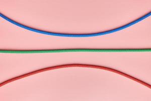 gevlochten nylon- touwen foto