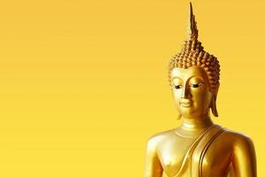 makha asanaha visakha bucha dag gouden Boeddha beeld foto