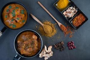 Thaise massaman curry foto