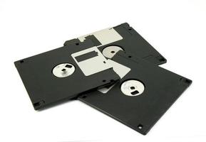 zwarte floppy disks foto