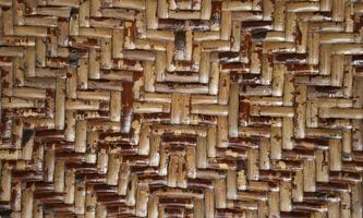 abstracte kunst bamboe muur, behang foto