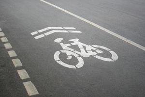 fietspad symbool foto