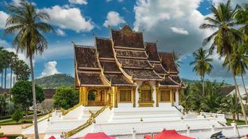tempel in Koninklijk paleis museum luang prabang, Laos. foto