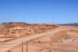 uitzicht op woestijnlandschap foto