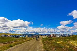 rondane binnenlandet Noorwegen 2015 mooi berg en landschap natuur panorama rondane nationaal park Noorwegen. foto