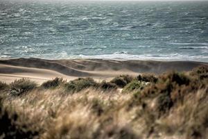 atlantic oceaan golven in Patagonië foto