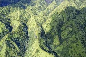 kauai Hawaii eiland bergen antenne visie foto