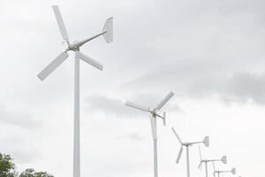 windturbines die elektriciteit opwekken